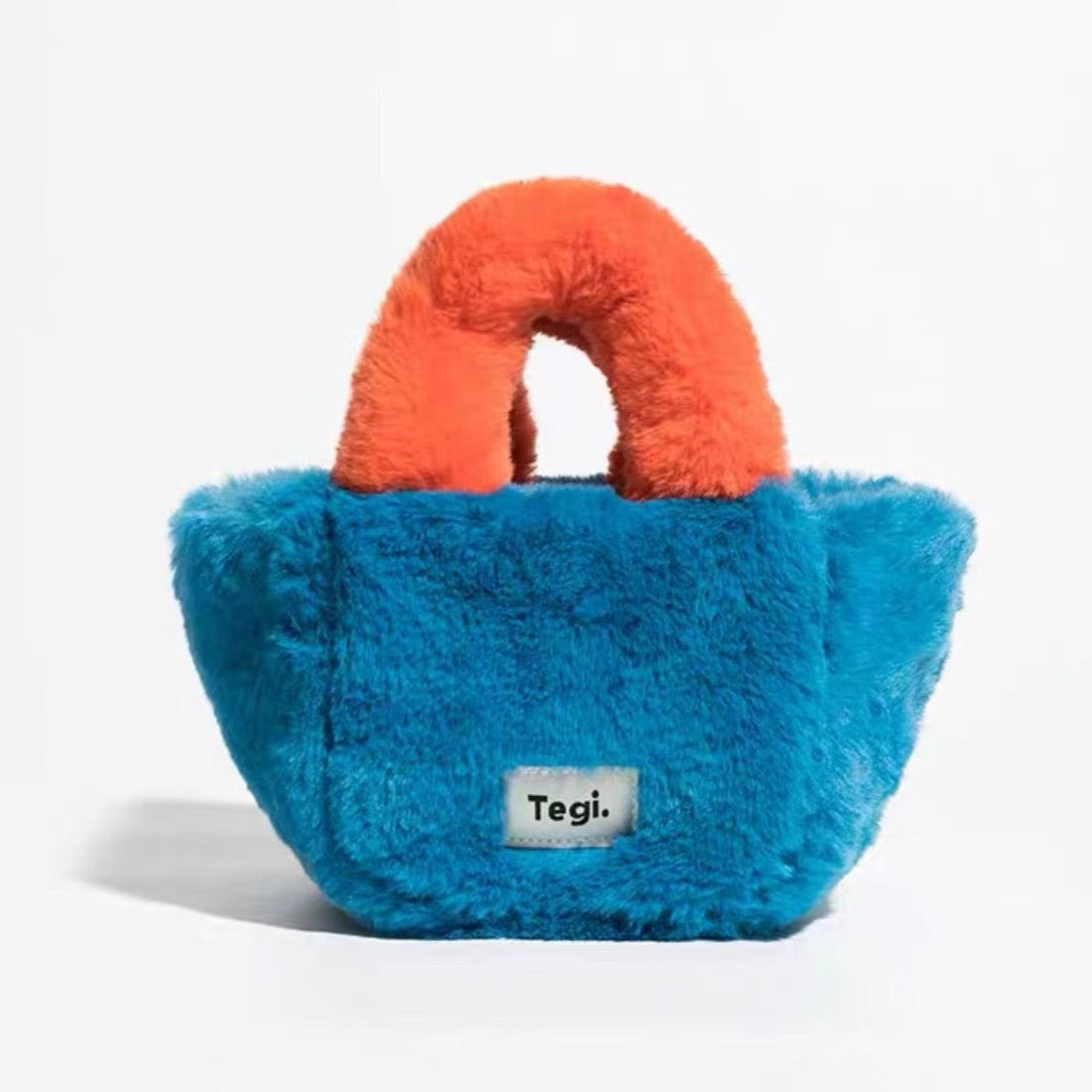 Colorful Plush Handbags