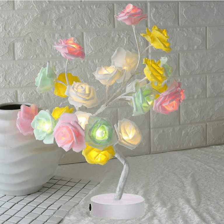 Rose Flower Tree Lamp