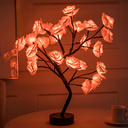 Rose Flower Tree Lamp