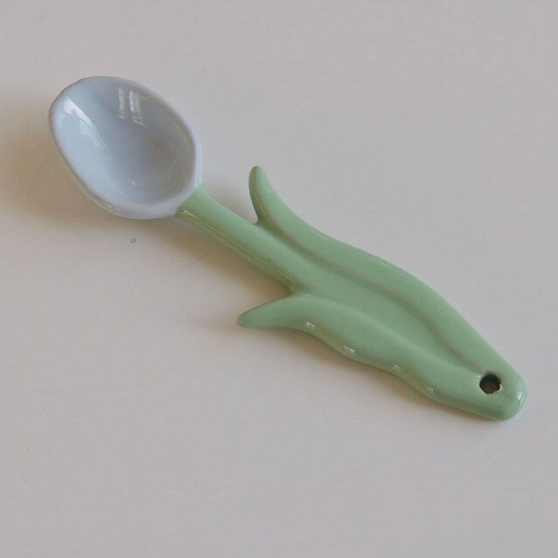 Tulip Ceramic Spoon