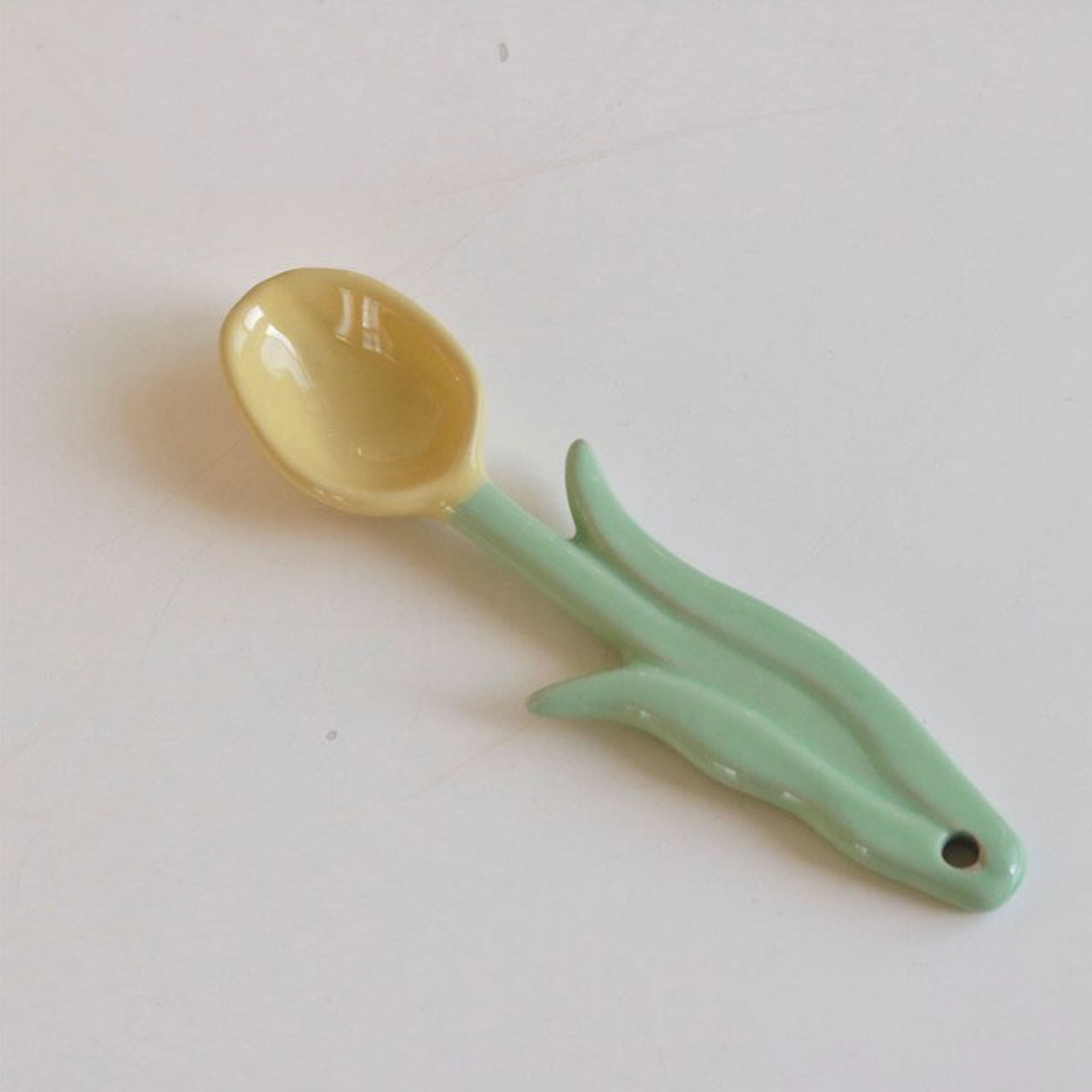 Tulip Ceramic Spoon