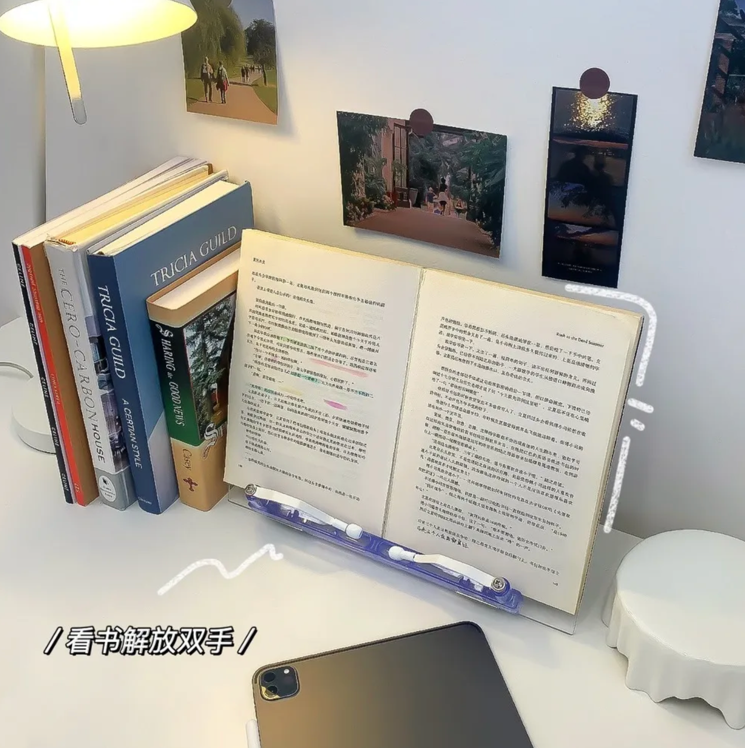 Transparent Acrylic IPad Stand