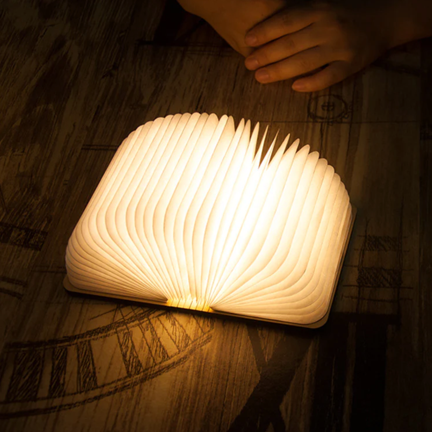 Book Led Table Lamp