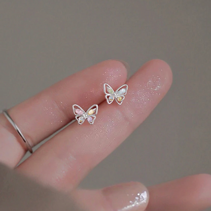 Dainty Crystal Stud Earrings