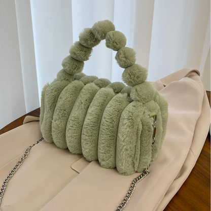 Wool Plush Purse