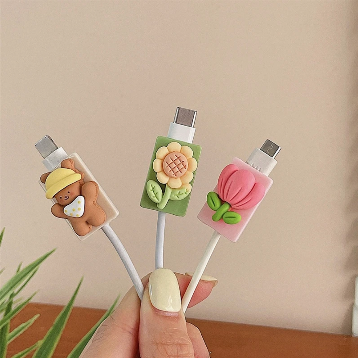 3D Cute Charger Case