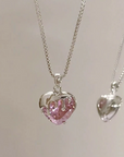 Dripping Heart Necklace