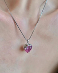 Dripping Heart Necklace