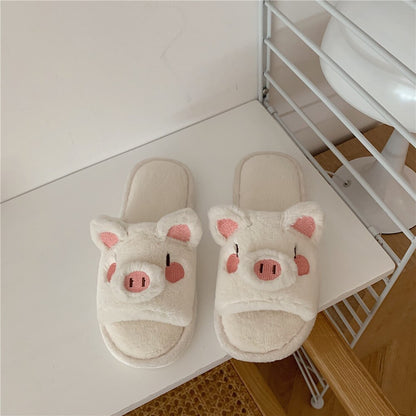 Piggy Plush Slippers