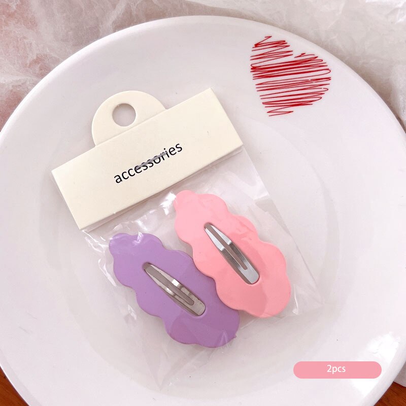 Cute Candy Pink Hairpins