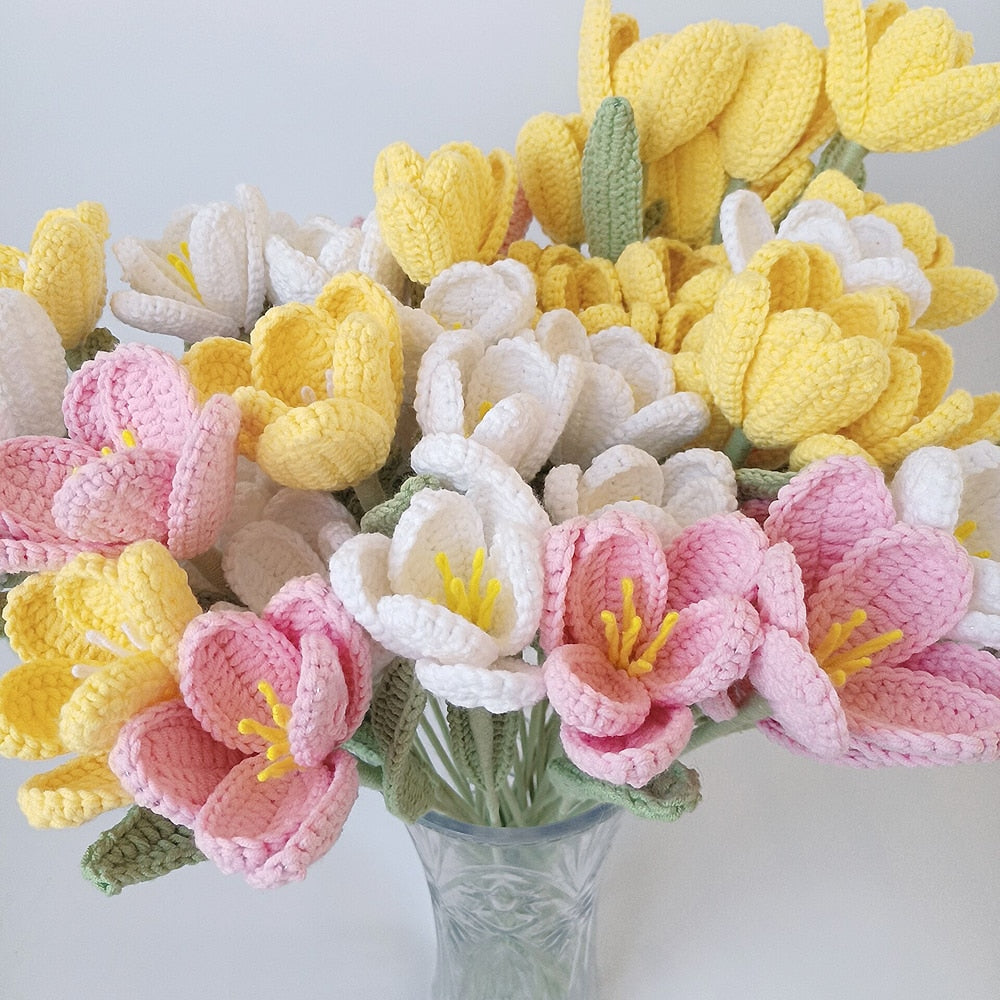 Tulip Crochet Bouquet