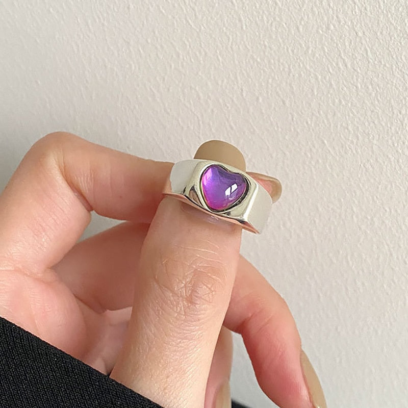 Purple Heart Ring