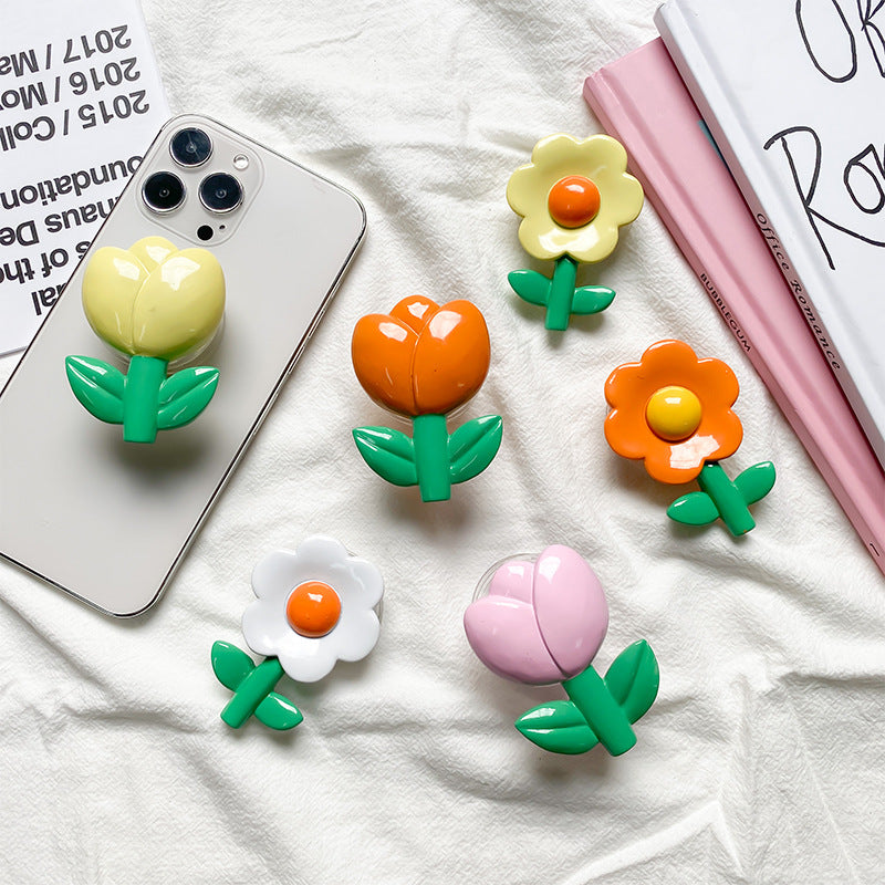 Tulip and Daisy Pop-Socket