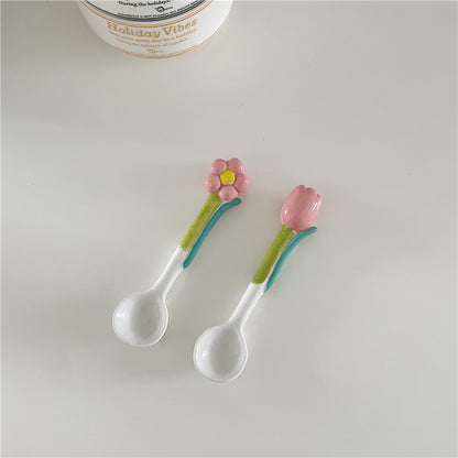 Flower Garden Stirring Spoon