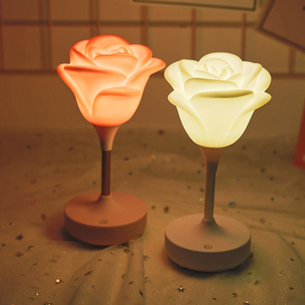 Valentine&#39;s Day Rose Lamp