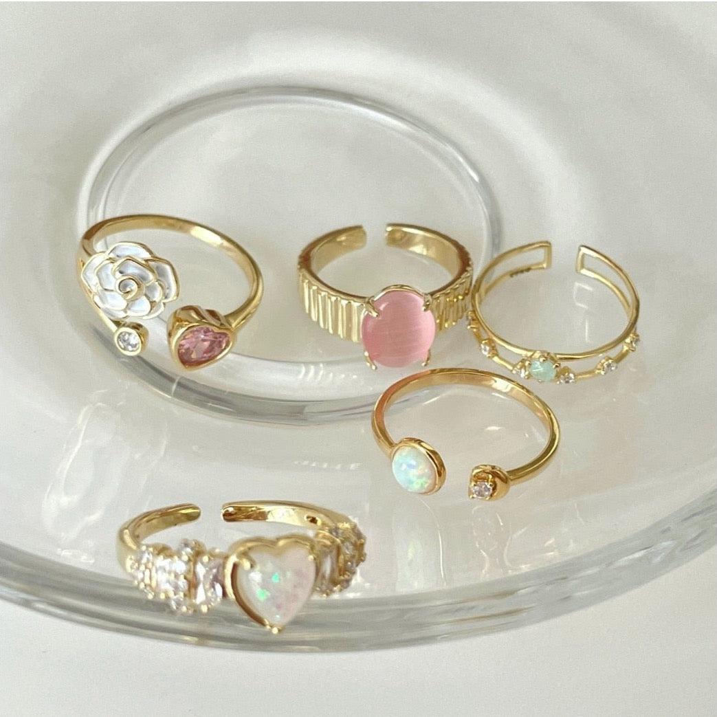 Crystal Rings