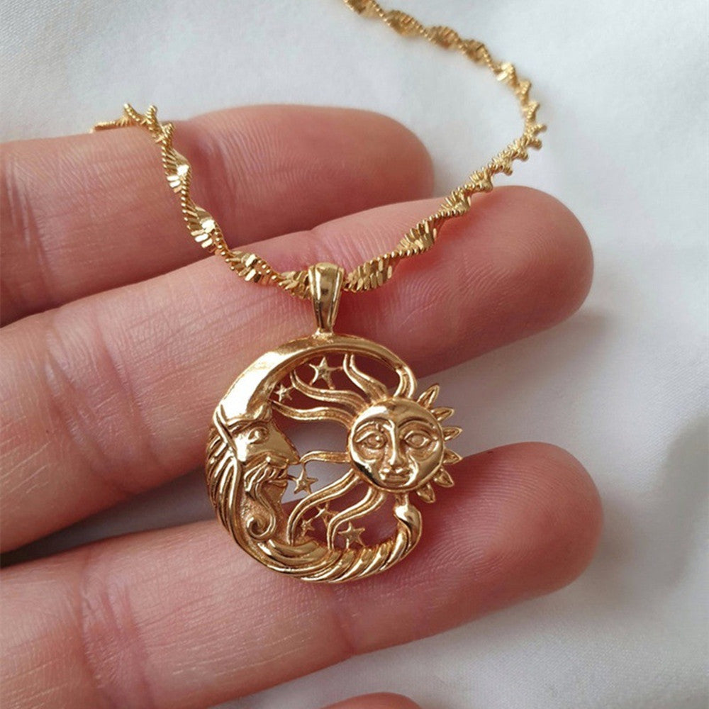 Sun and Moon Necklace