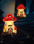 Mushroom House Solar Lamp