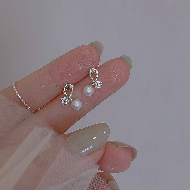 Dainty Crystal Stud Earrings