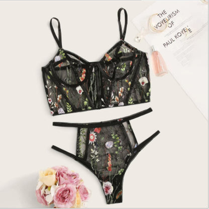 Flower Garden Lace Lingerie