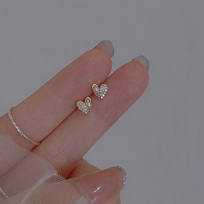 Dainty Crystal Stud Earrings