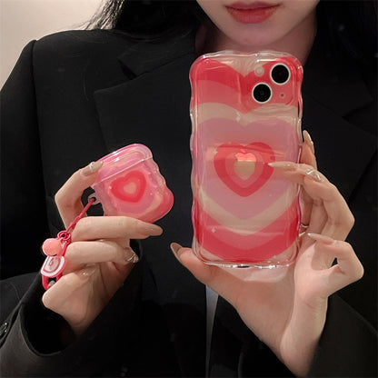 Gradient Heart AirPods Case