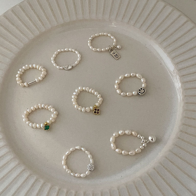 Variety of Beads Rings