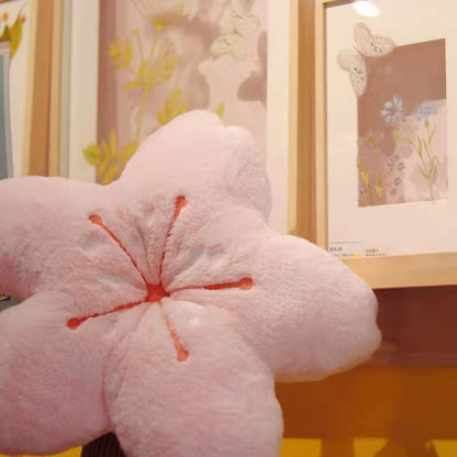 Cherry Blossoms Plush Cushion