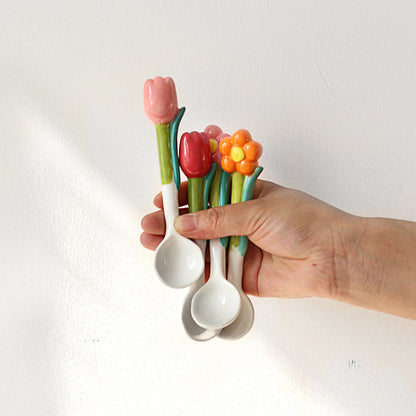 Flower Garden Stirring Spoon