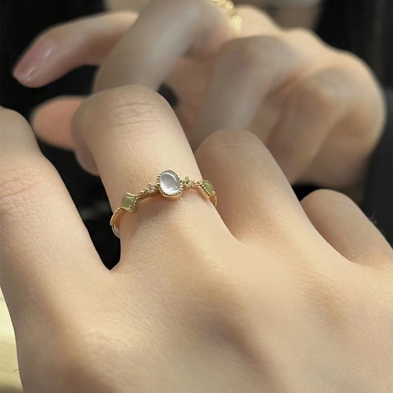 Minimal Opal Ring