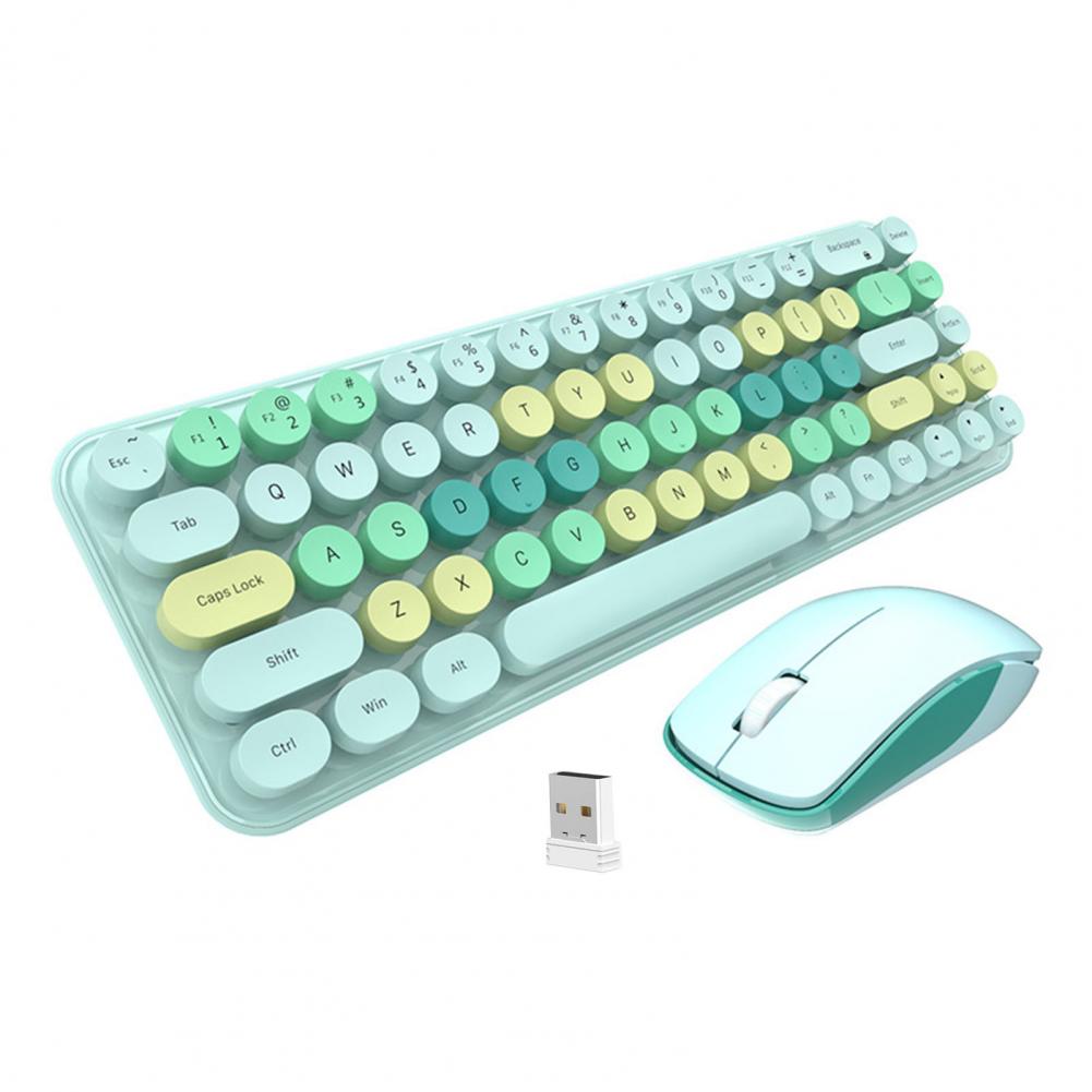 Candy Wireless Keyboard And Mouse Set