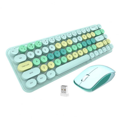 Candy Wireless Keyboard And Mouse Set