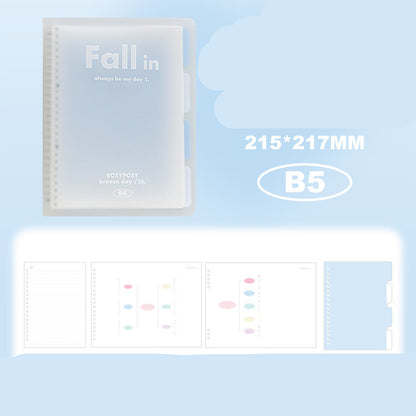 Fall in Notebook