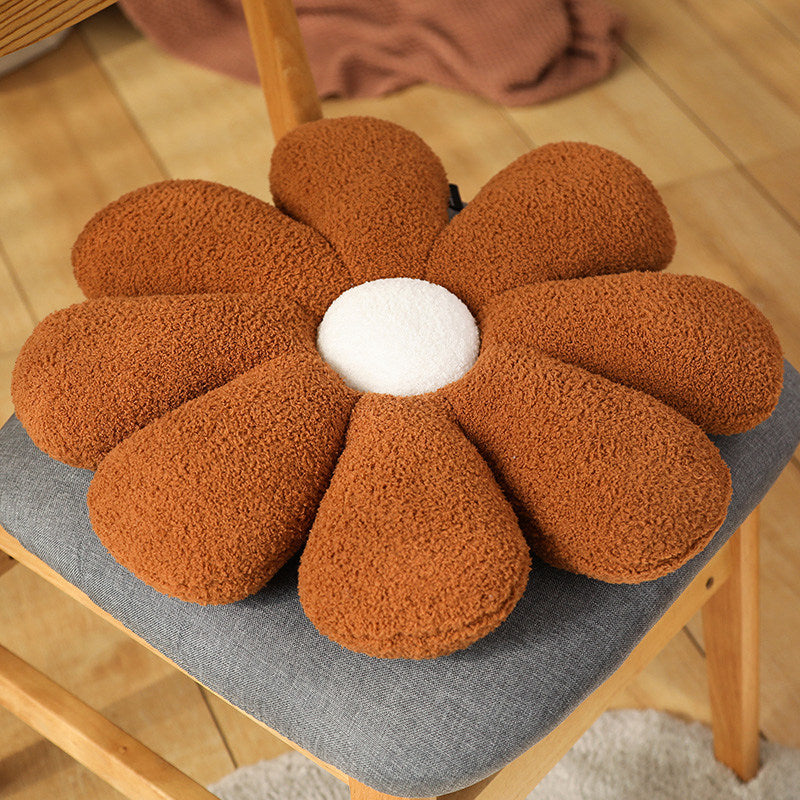 Daisy Flower Pillow