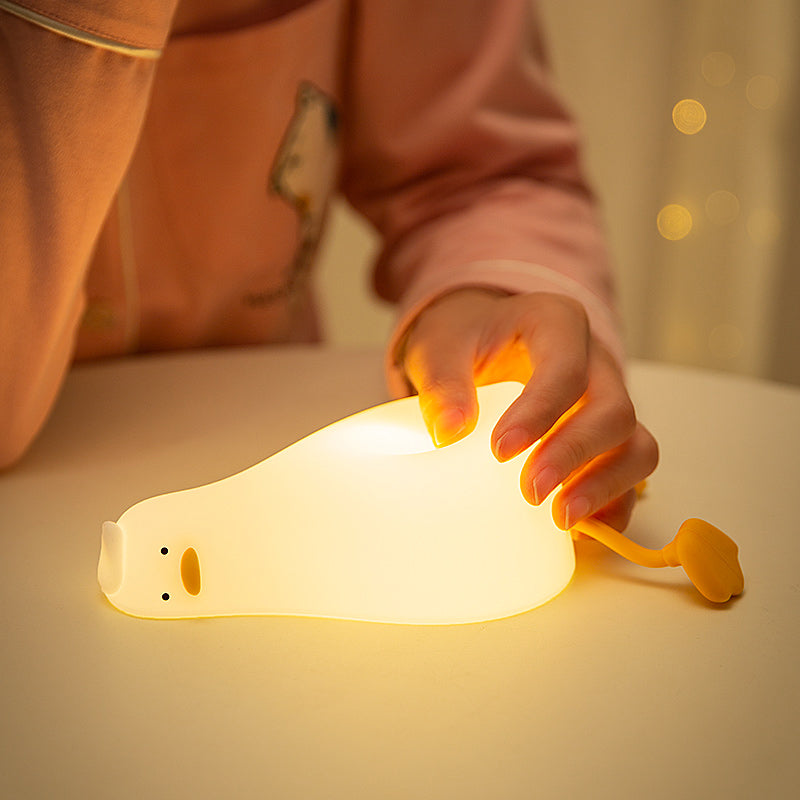 Lie Flat Duck Night Light