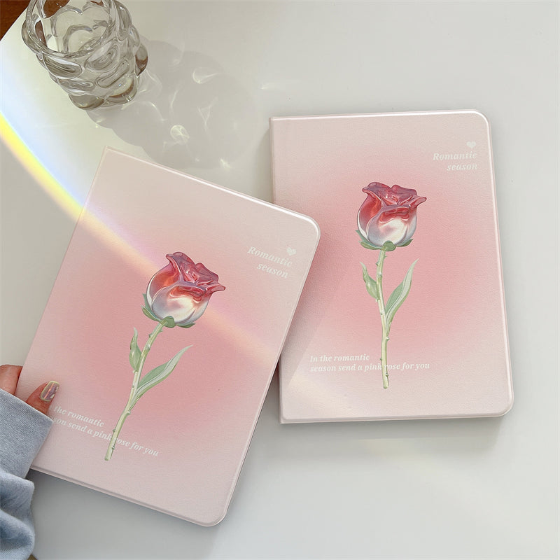 Gradient Flower For iPad Case