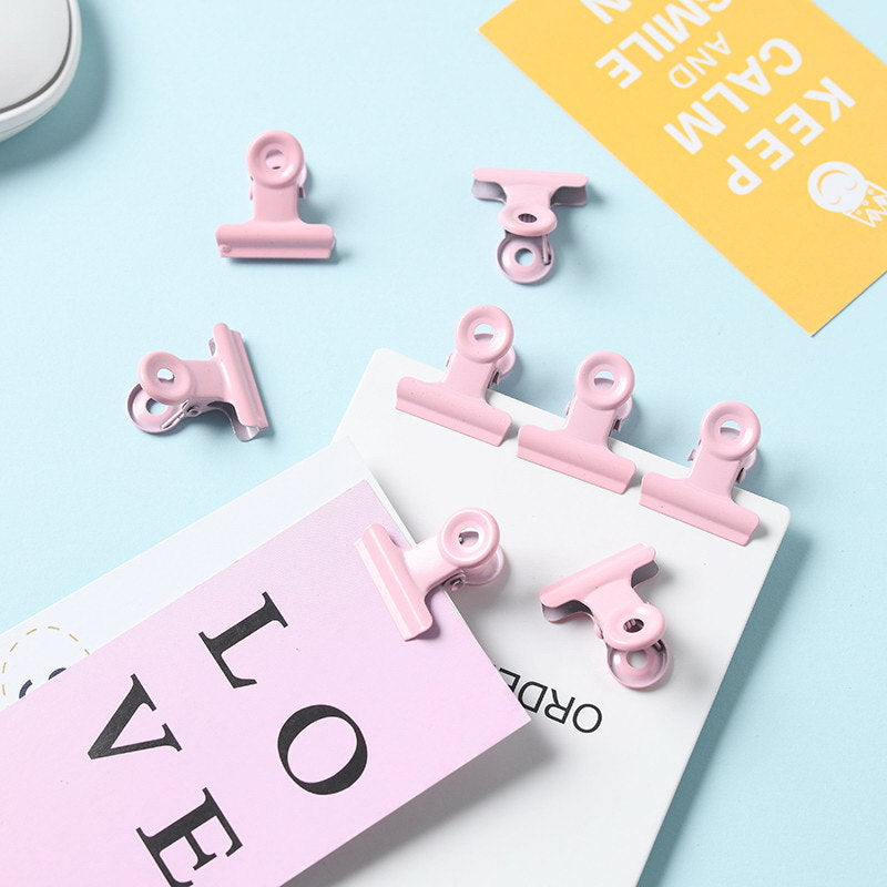 8Pcs Metal Clips Paper