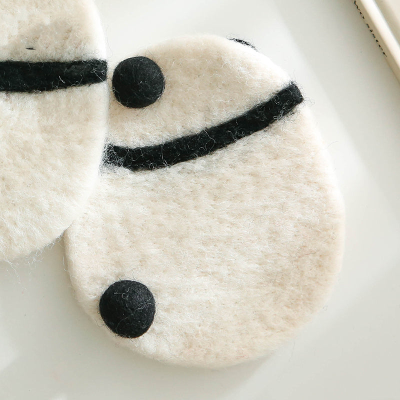 Handmade Animal Plush Coasters