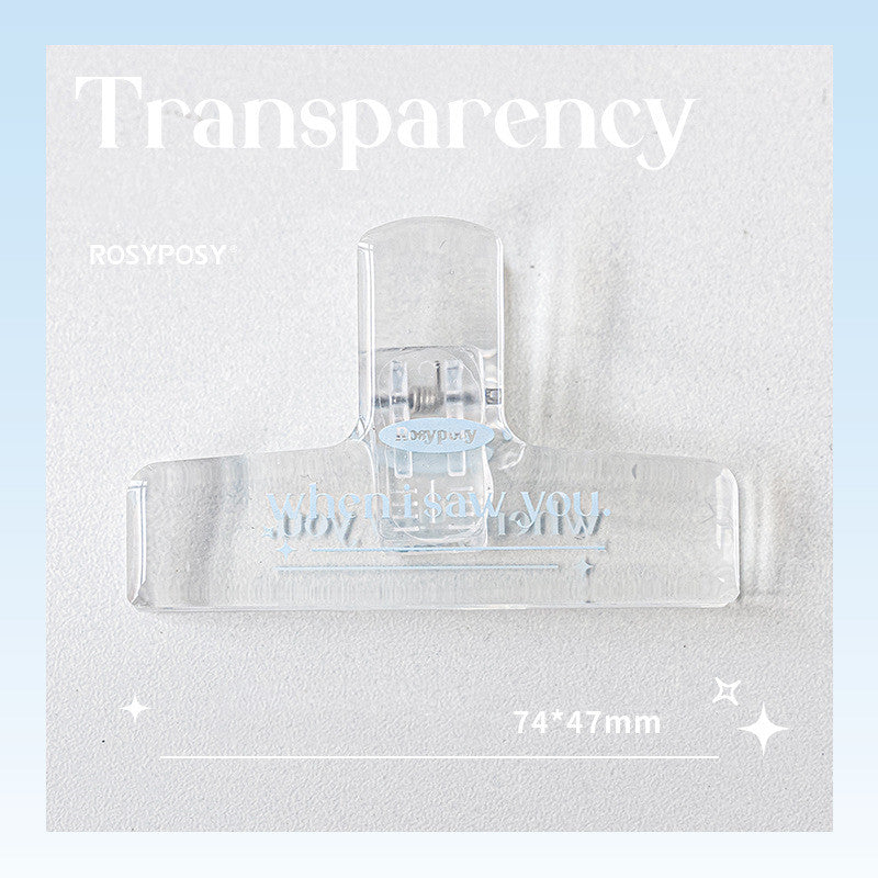 Transparent Paper Clip