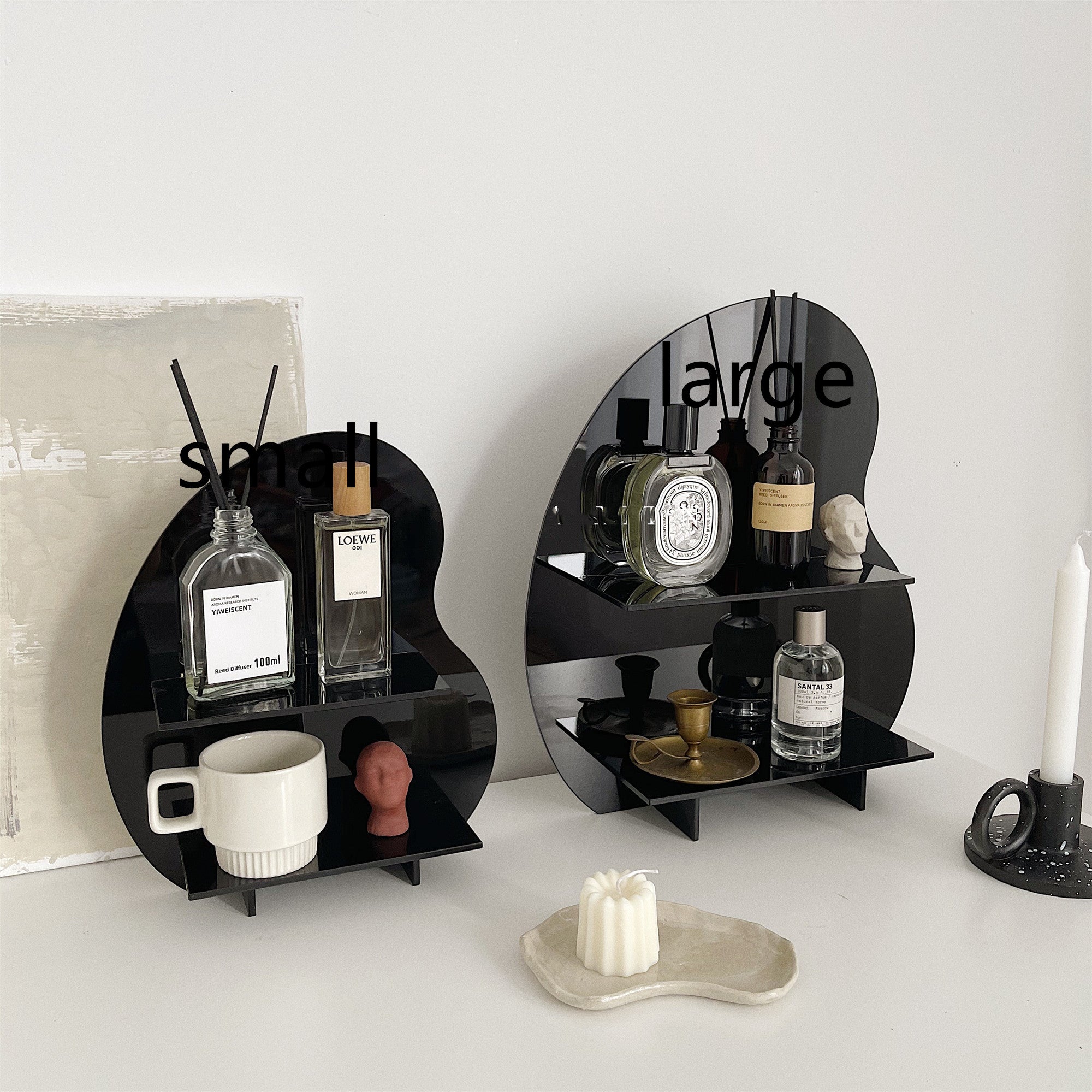 Nordic Cosmetics Storage Shelf