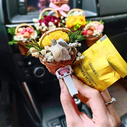 Flower Basket Car Fragrance Diffuser