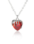 Dripping Heart Necklace