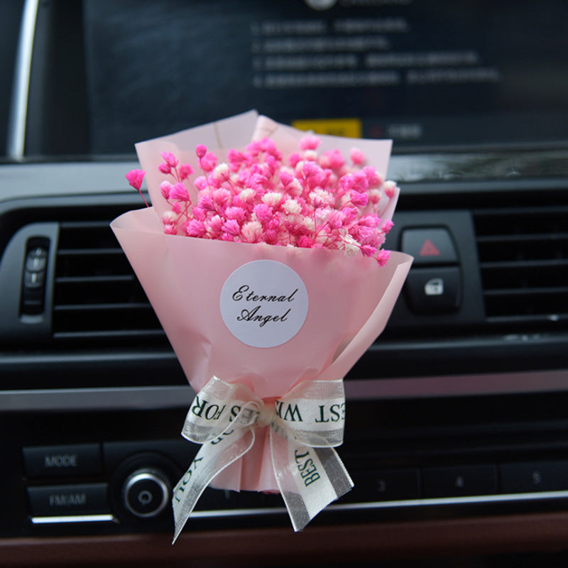 Mini Dried Flower Bouquet Car Fragrance Diffuser