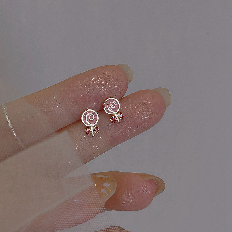 Dainty Crystal Stud Earrings