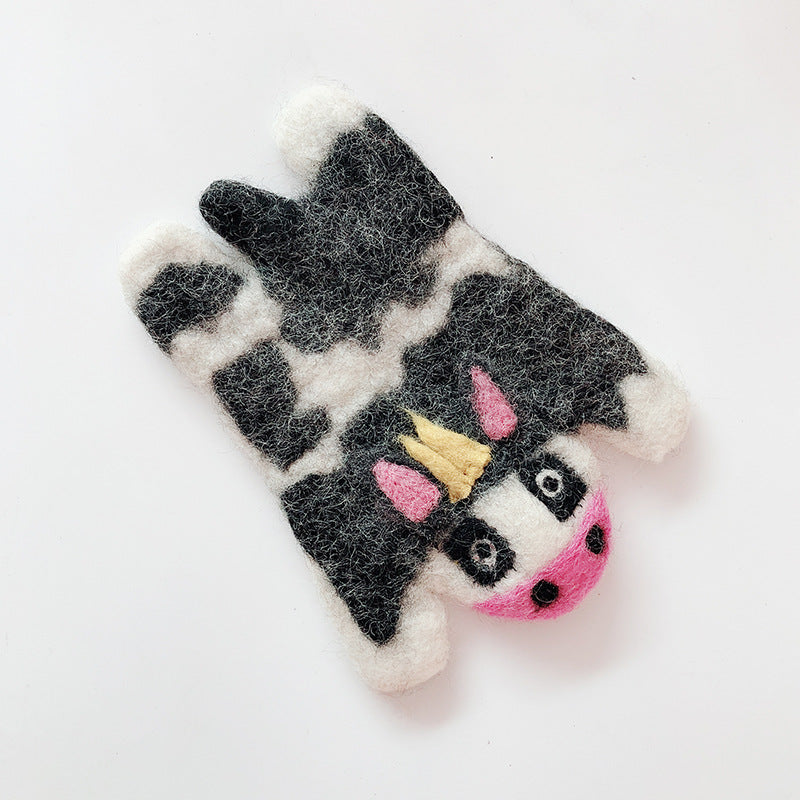 Wool Felt Animal Coaster