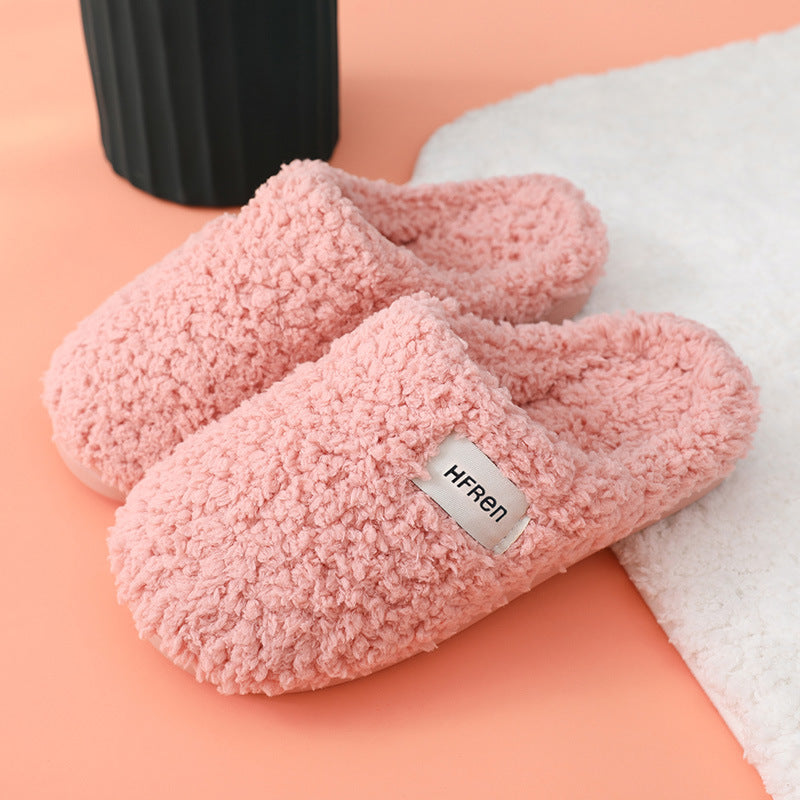 Plush Cotton Slippers