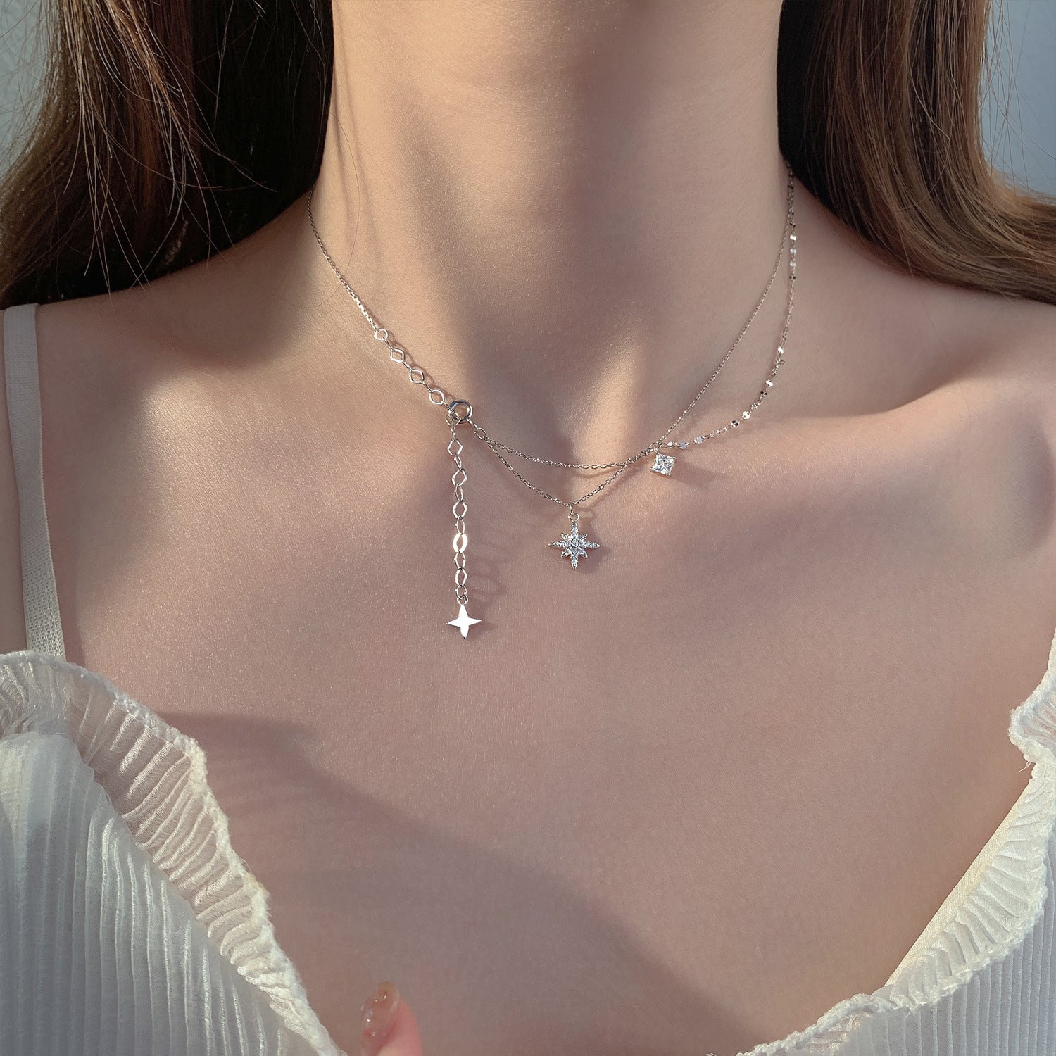 Sparkling Diamonds Necklace