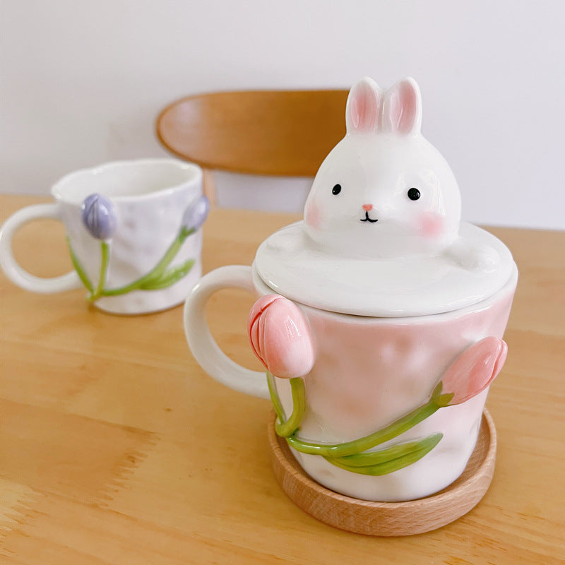 Floral Ceramic Mugs