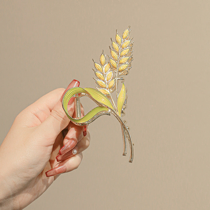 Wheat Hair Claw Clip