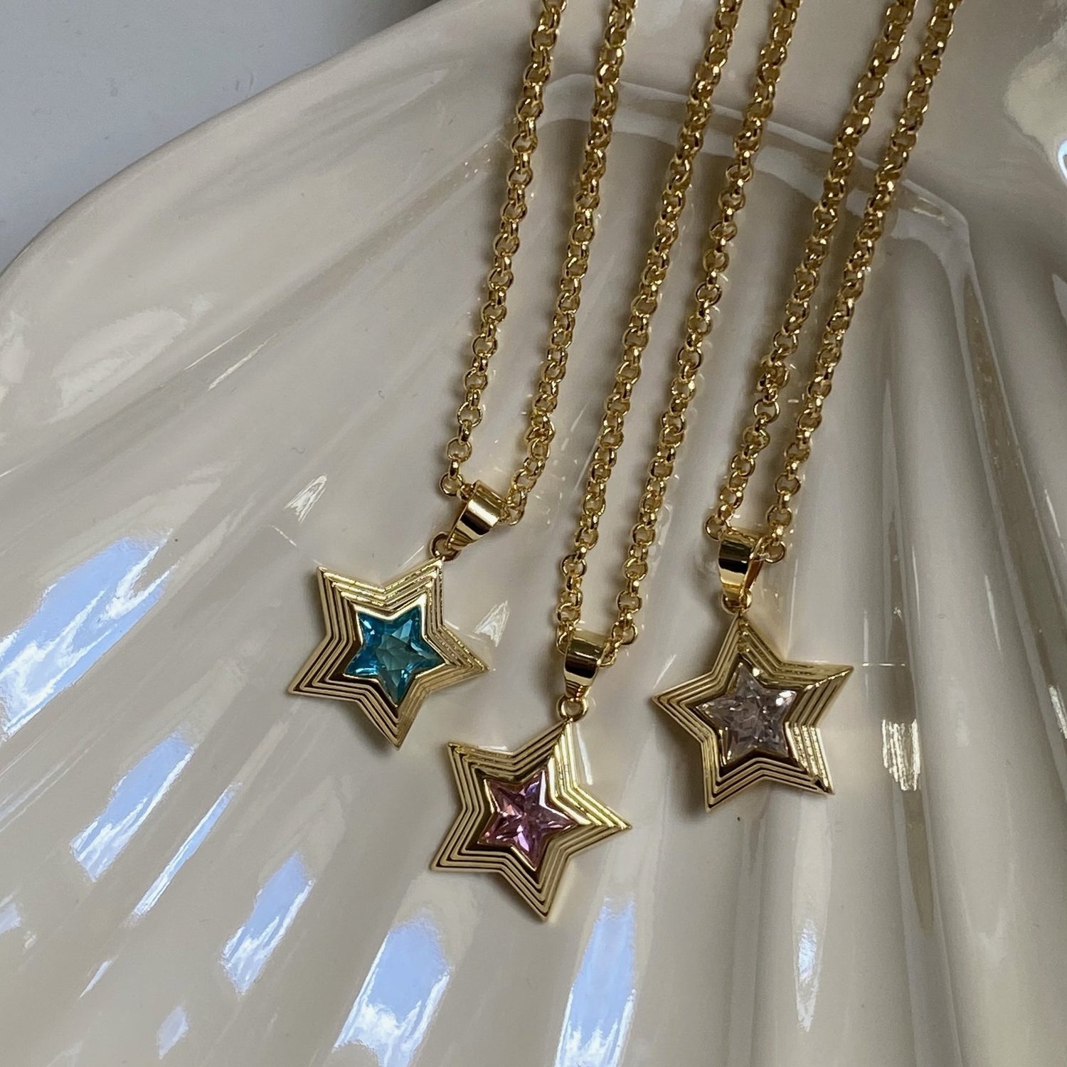 Five Point Star Necklace